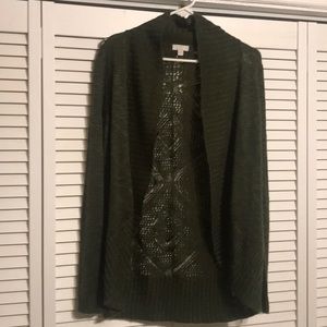 Olive green Cardigan